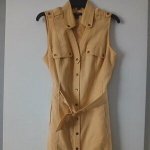 Yellow Sharagano dress